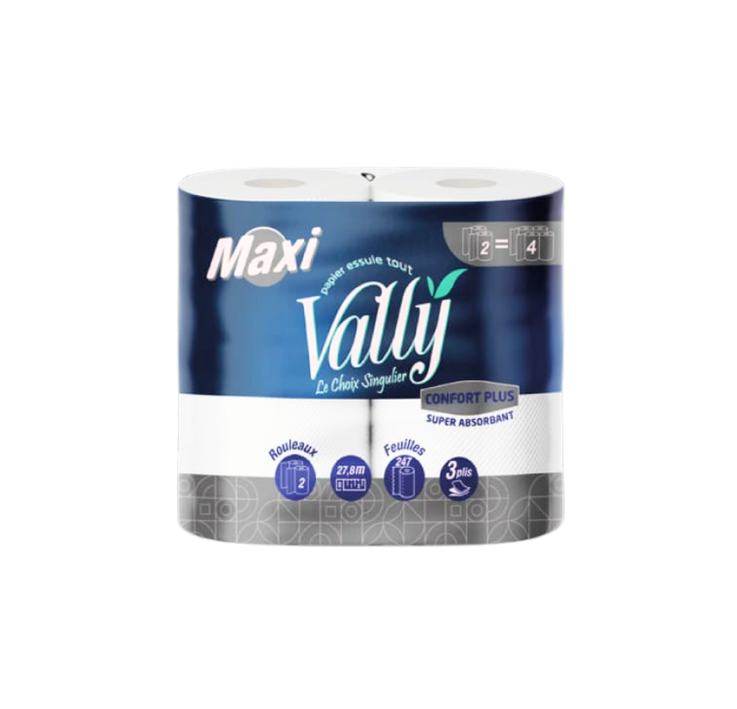 Vally Maxi - Papier essuie tout