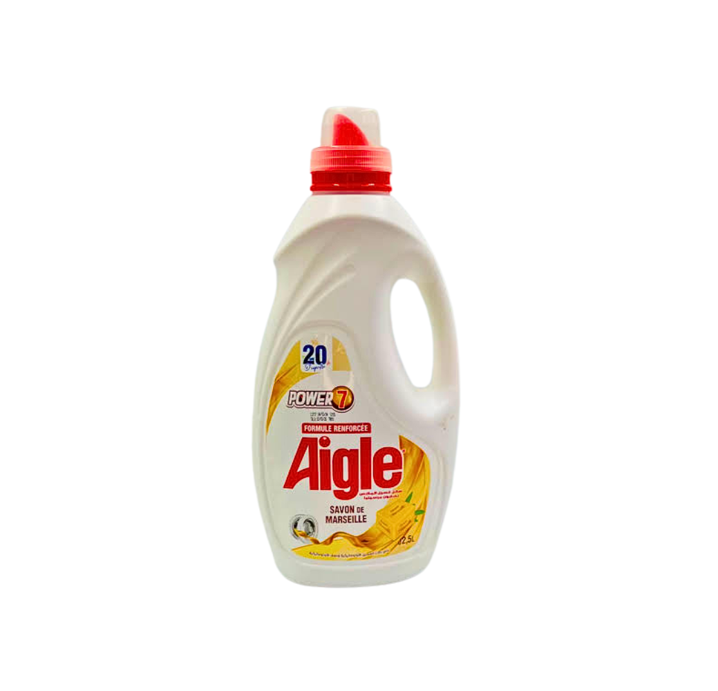 Liquide linge Aigle Power7- Savon de Marseille – 2.5L