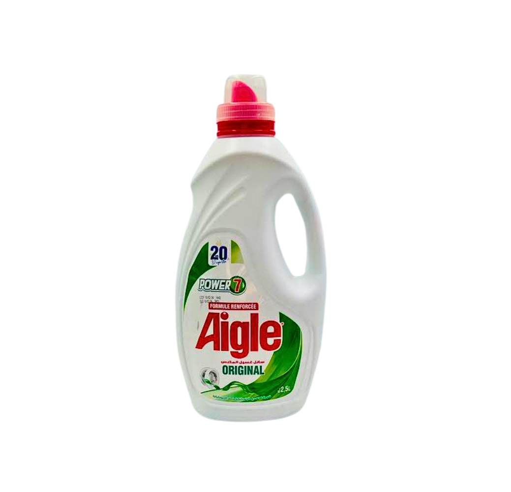 Liquide linge Aigle Power7- Original– 2.5L