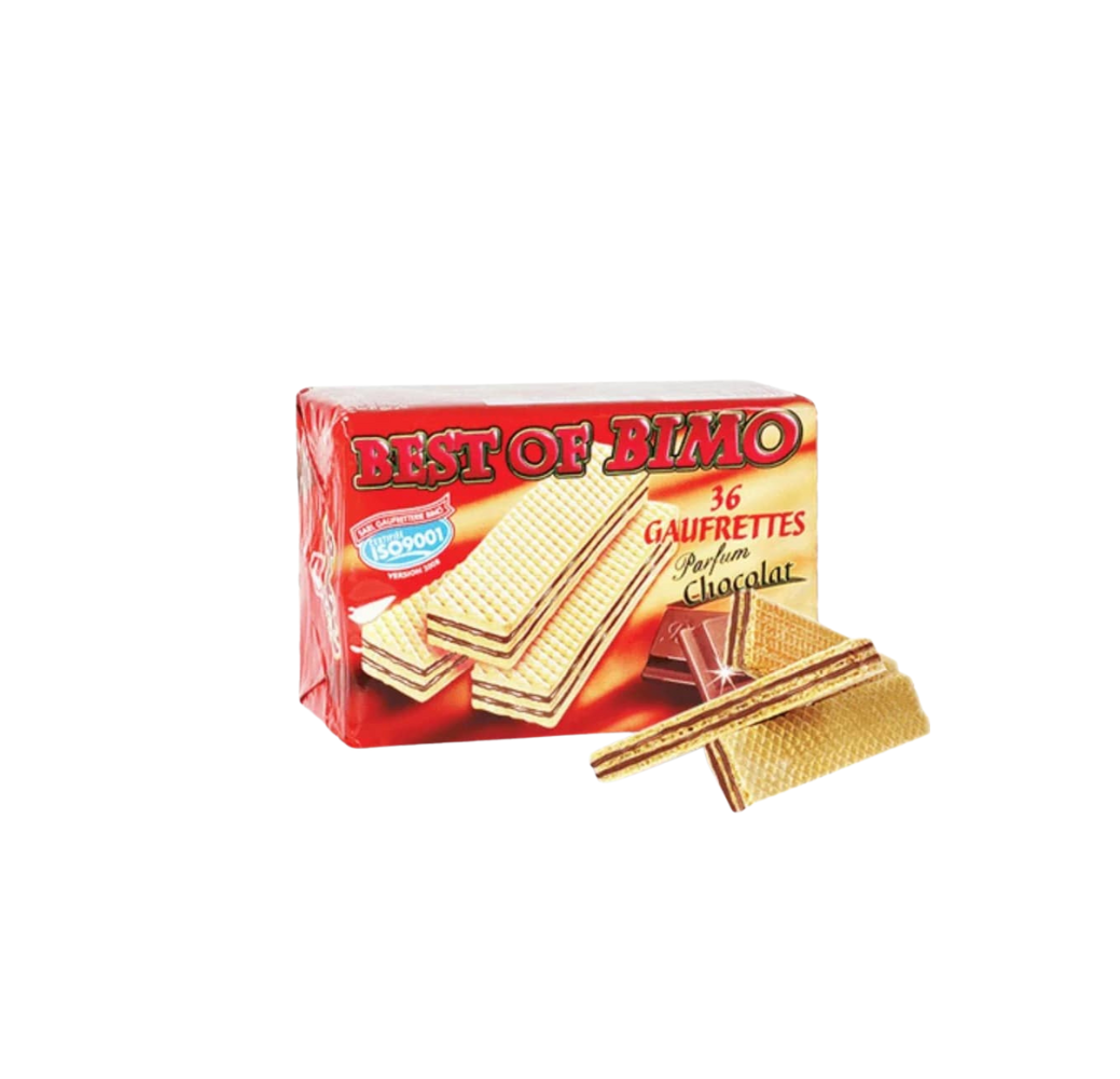Gaufrettes parfum chocolat- Bimo - 200g