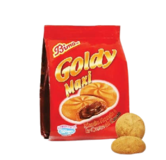 Biscuits fourré à la créme de cacao - Goldy Maxi - Bimo 