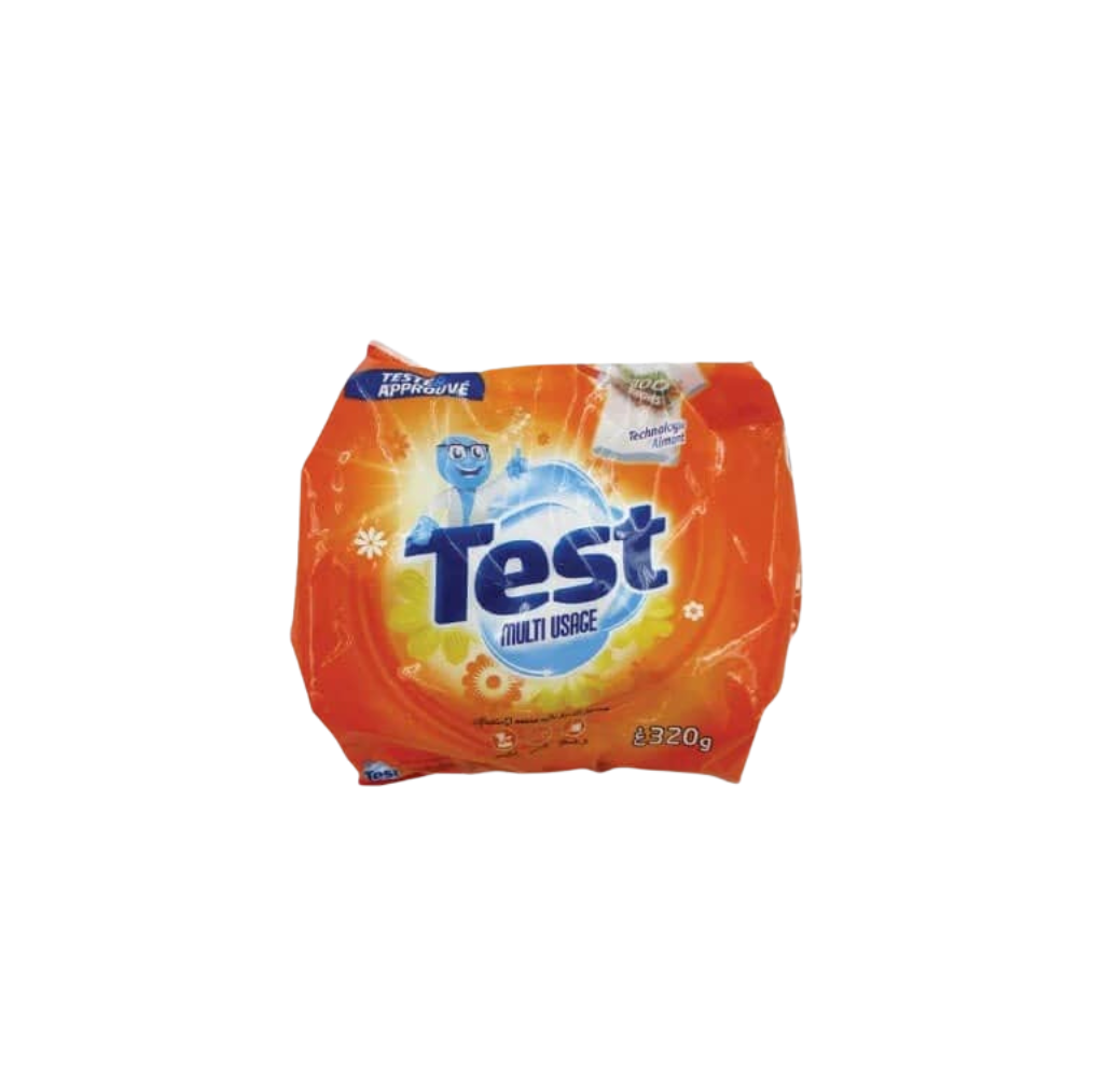 Savon poudre multi usage - Test - 320g