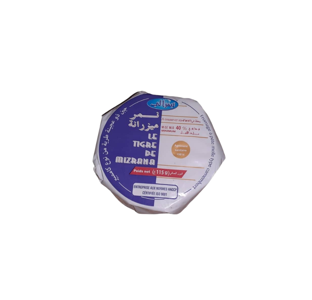 Fromage Camembert Le tigre de Mizrana- 120g