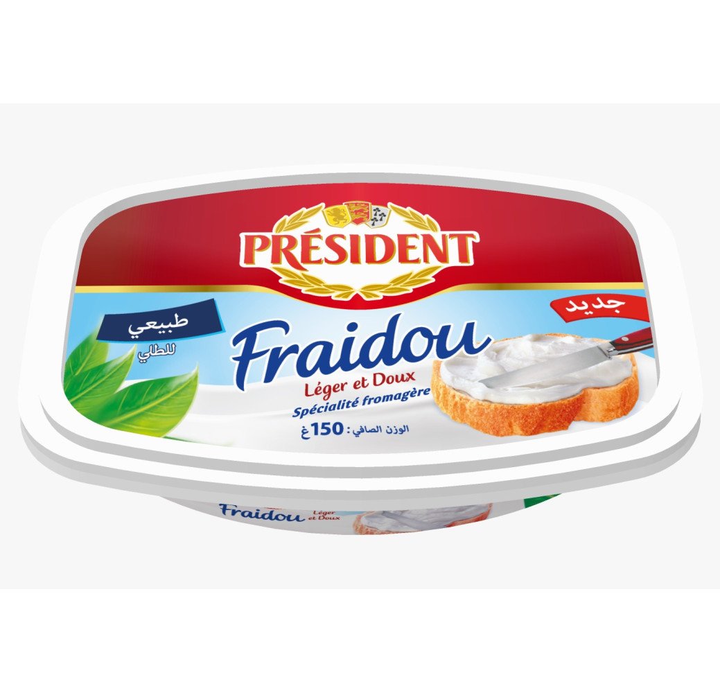 président - fraidou- fromage frais nature - 150g