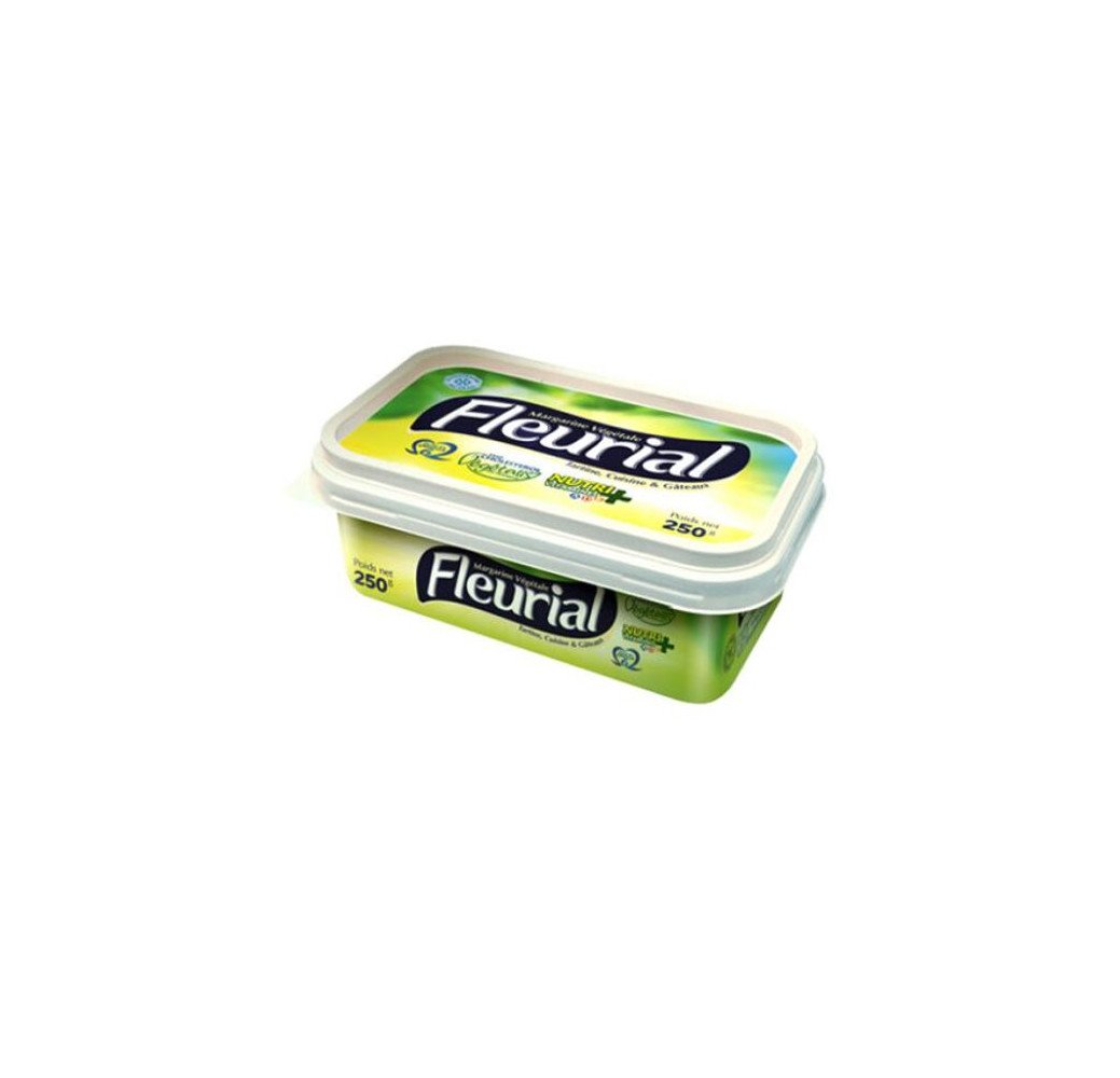 fleurial - margarine végétale - 250G