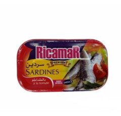 Ricamar- sardines á la tomate- 125g
