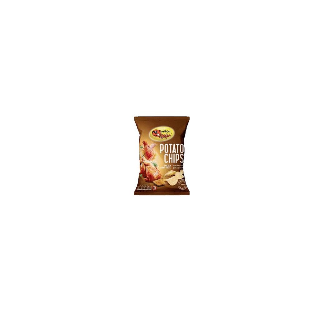 Mehboul- potato chips- poulet roti-45g