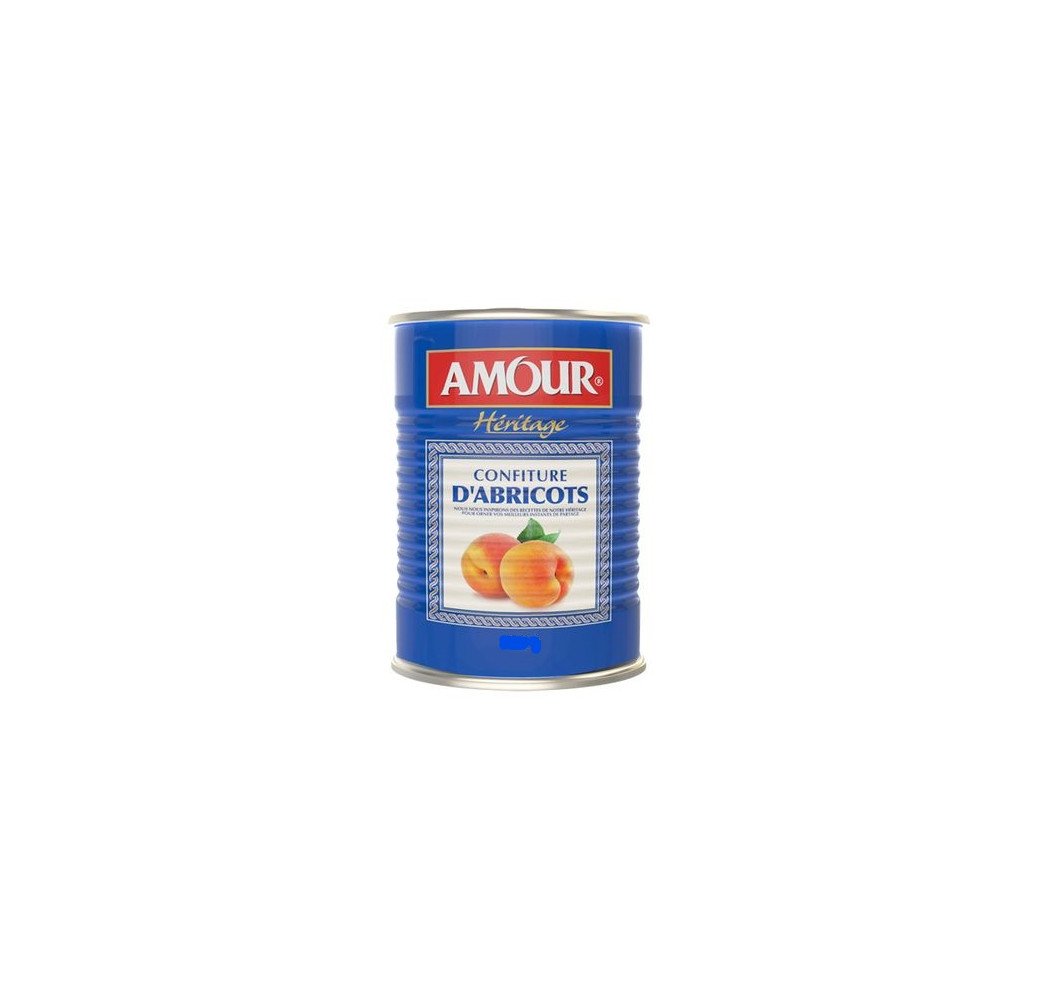 Amour- Confiture d'abricots- 800 g 