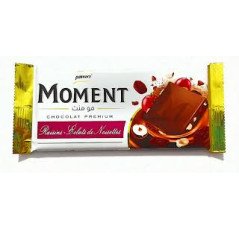 Palmary Moment- Chocolat au lait noisette raisins