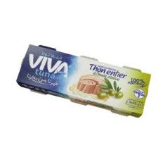 Viva Tuna - Thon entier á l'huile d'olive - 3 boites (65g) 