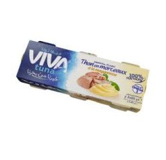 Viva Tuna -Thon en morceaux á la mayonnaise - 3 boites (65g) 