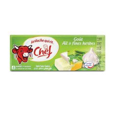La vache qui rit - Fromage Chef Ail & Fines herbes - 04 barres