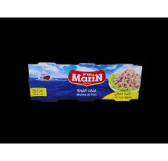 P'tit Marin - miettes de thon a l'huile vegetale - 03 boites (35g) 