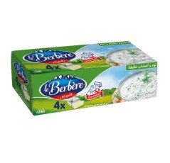 Le Berbère - fromage blanc goût Ail & fines herbes - 04 portions - 280g 