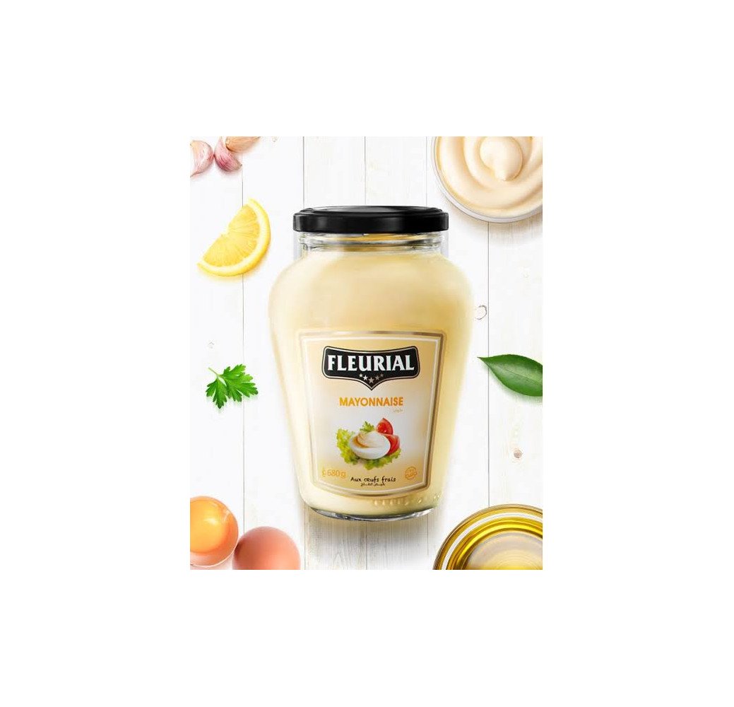 Fleurial - sauce mayonnaise - 680g 