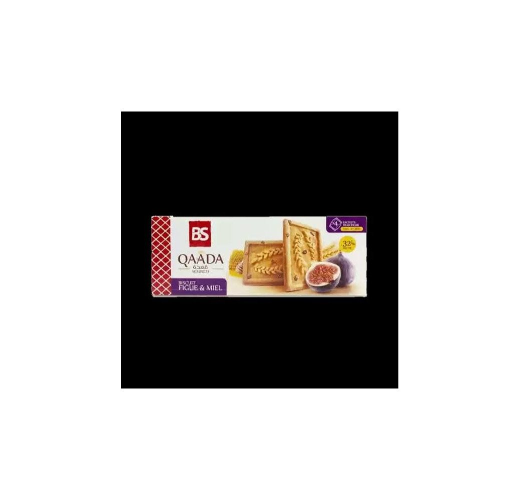 Qaada Biscuit Figue Goùt Miel 170G 