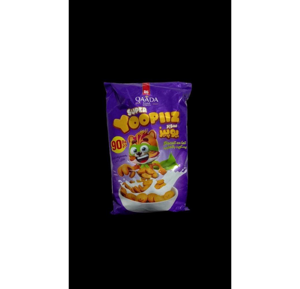 Qaada Super Yoopiiz Biscuit Au Lait 270 G