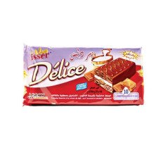 Isser Dèlice Gènoise Fourrèe á la crème au lait 10 pièces 370g 