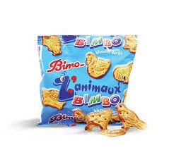Bimo Maison Zanimaux Bimbo Biscuits Dorè au lait 80g 