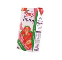Jus Ramy Milky Fraise 1L