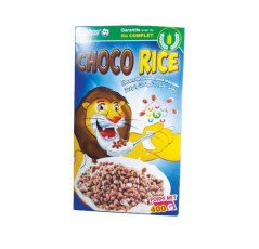 Choco Rice Flocons de Cèrèales Goût Chocolat - 400g 