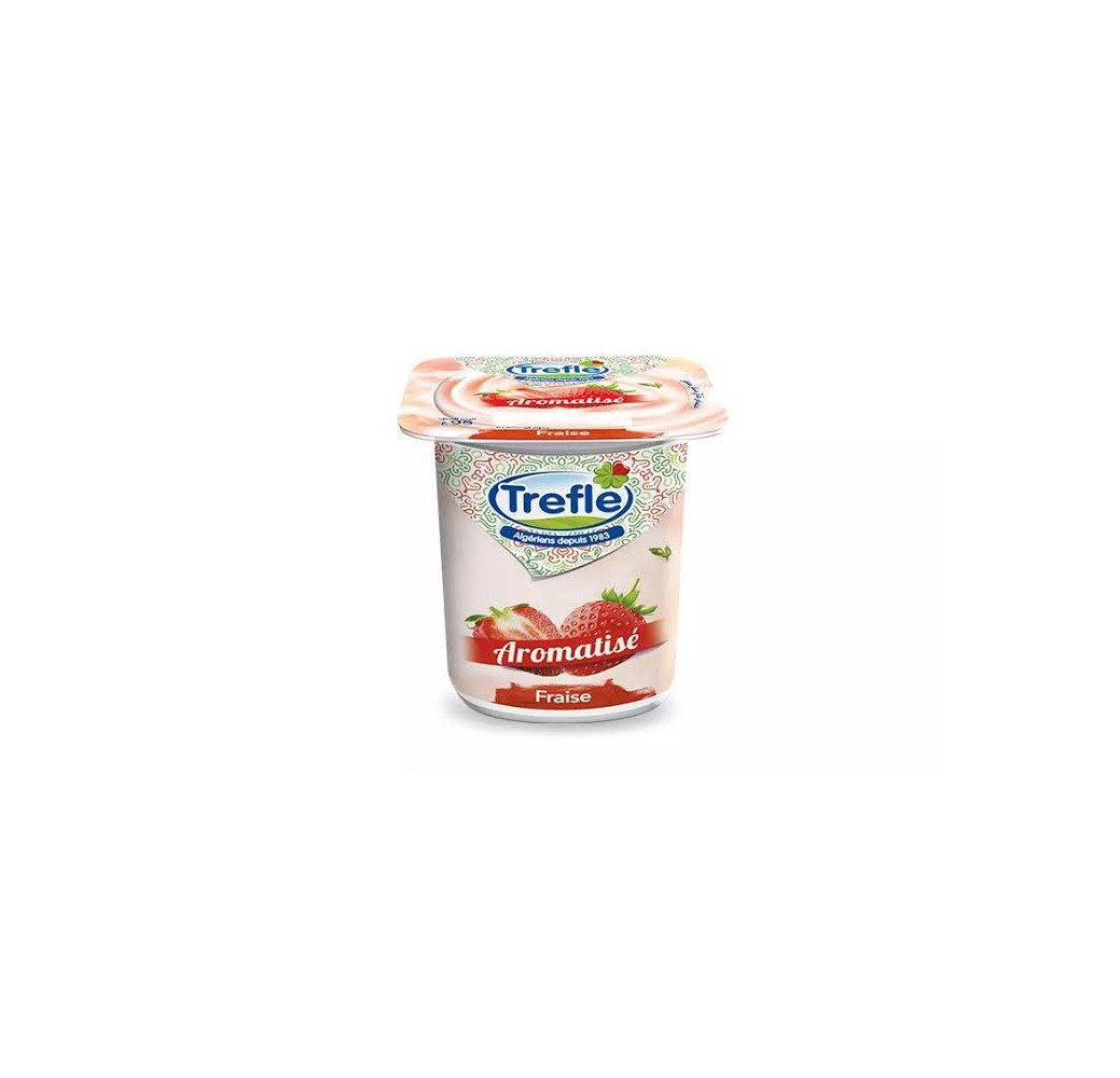 Yaourt DANONE Trèfle Aromatisé Fraise 95g
