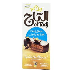 Palmary El Tadj Pate a Glacer Au Lait 250G 