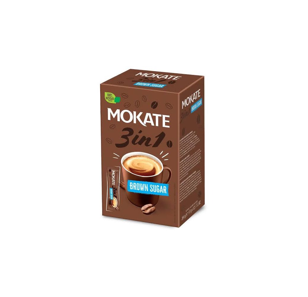 MOKATE 3IN1 with Brown Sugar