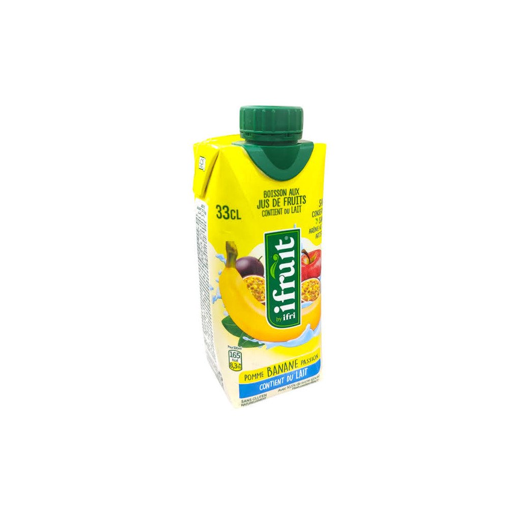 Boisson aux jus de fruits Contient du lait IFRUIT 33cl
