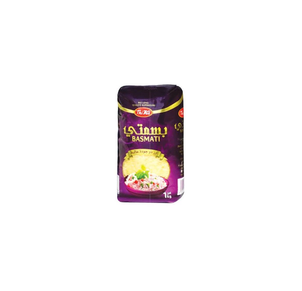 Riz Basmati Blanc 1kg3 Thika