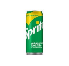 Sprite boisson Canette gazeuse rafraîchissante à base de citron et citron vert  33cl 