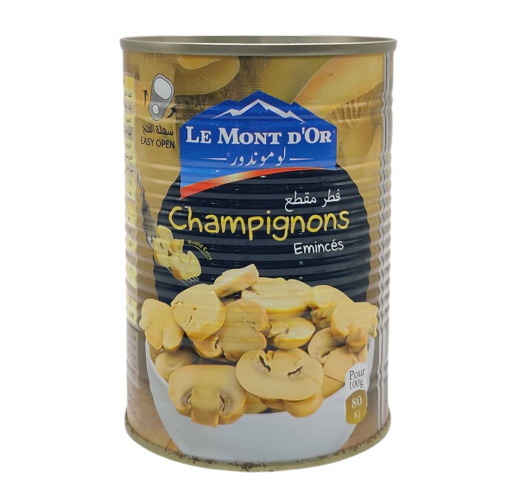 Champignons Emincés LE MONT D’OR 400g 