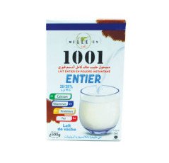 1001 Lait Entier en Poudre 500g 