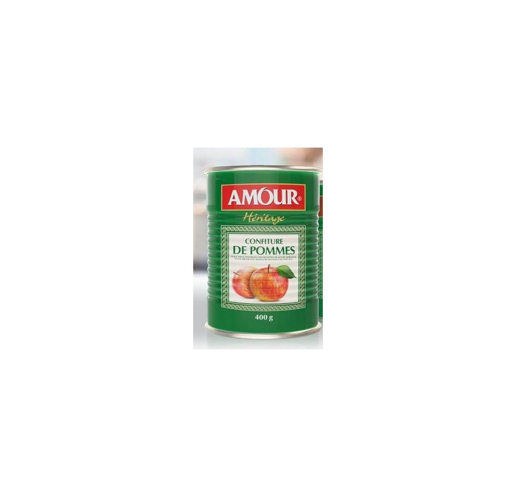 Amour confiture de pomme 400g 