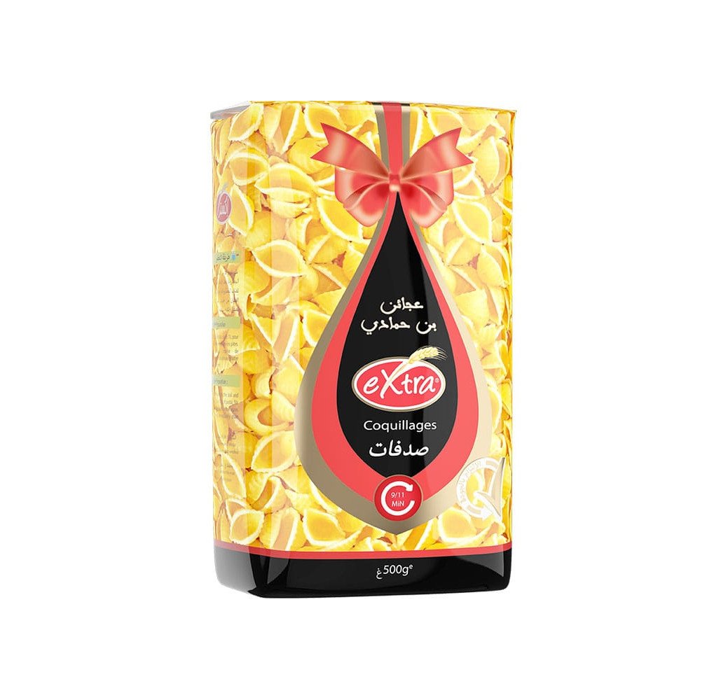 Ben Hamadi Extra Pâtes Coquillages 500g