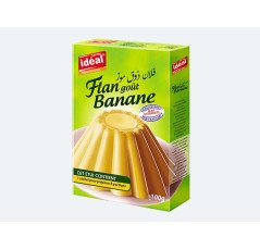 Idéal Flan Goût Banane 100g 