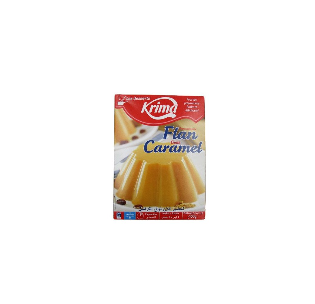 Krima Flan Gout Caramel 100 G