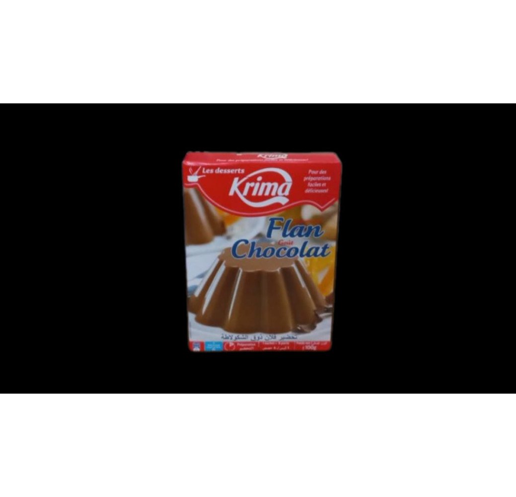 Krima Flan Gout Chocolat 100 G