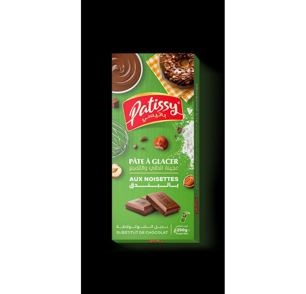 Patissy Pate à Glacer Aux Noisettes 250G