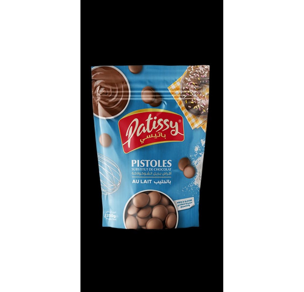 Patissy Pistoles au lait 250G