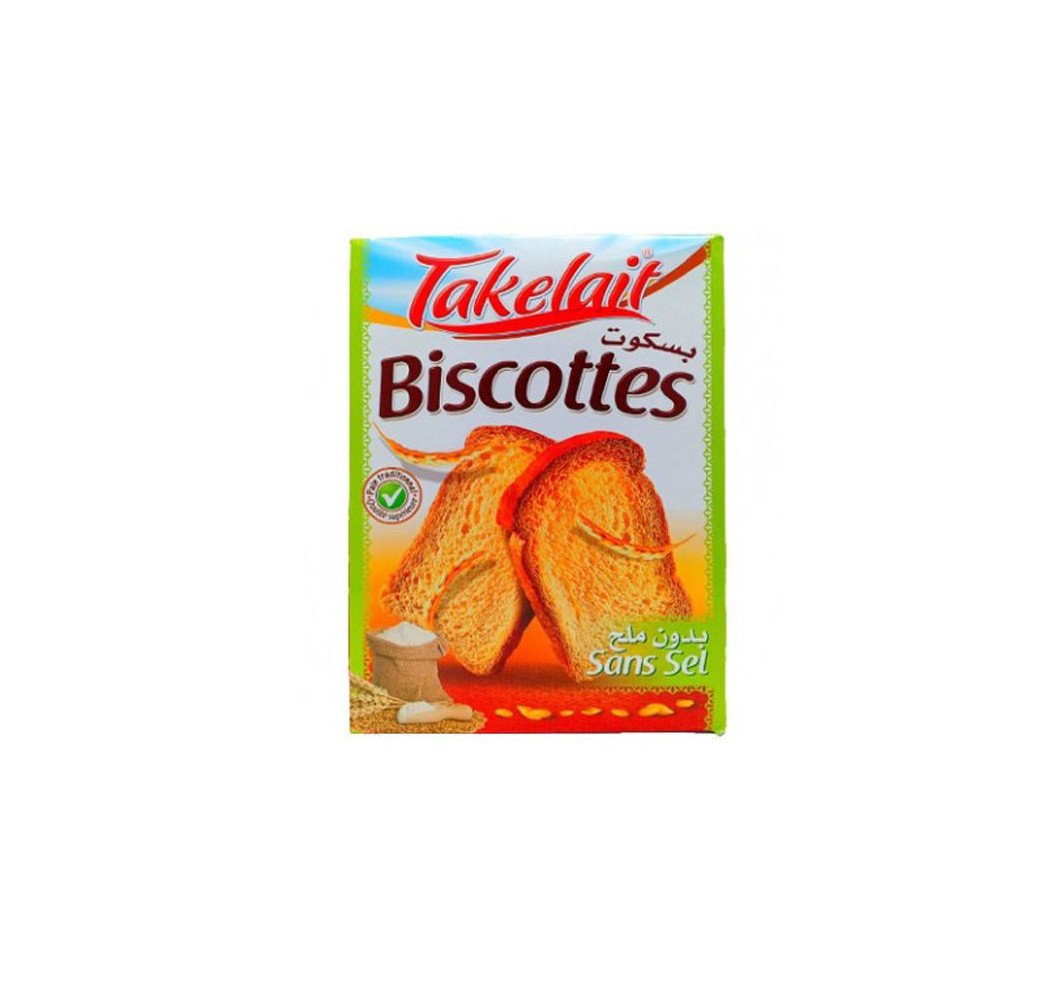 Takelait Biscottes Sans Sel 220g