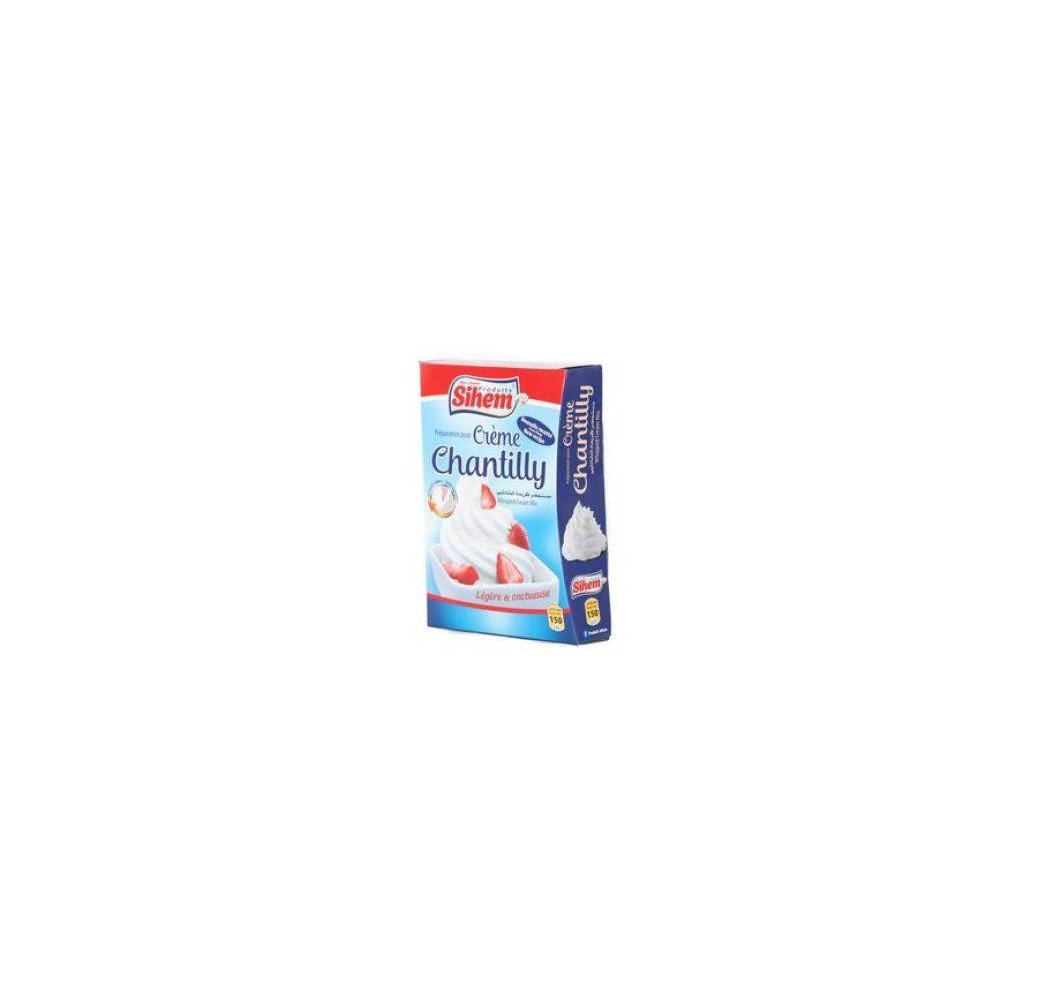 Préparation pour Crème chantilly Sihem – 75g